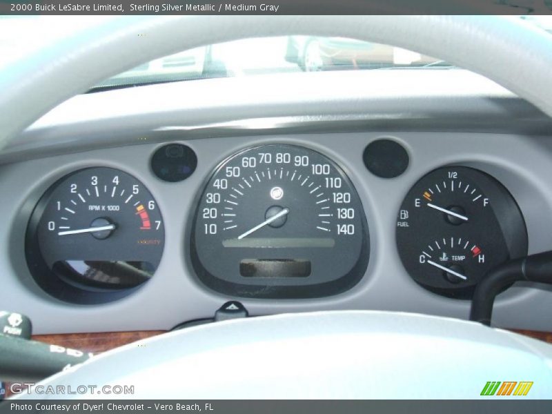 Sterling Silver Metallic / Medium Gray 2000 Buick LeSabre Limited