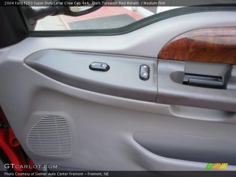 Dark Toreador Red Metallic / Medium Flint 2004 Ford F250 Super Duty Lariat Crew Cab 4x4