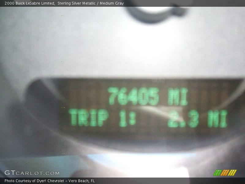 Sterling Silver Metallic / Medium Gray 2000 Buick LeSabre Limited
