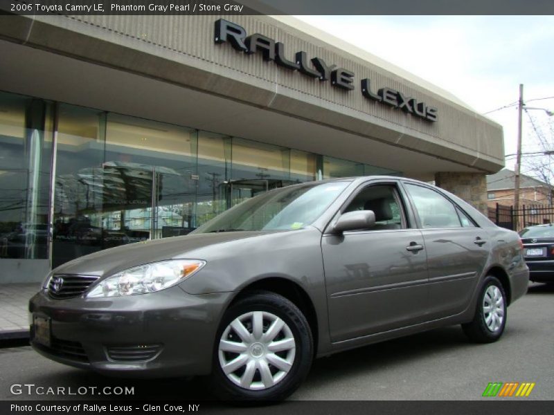 Phantom Gray Pearl / Stone Gray 2006 Toyota Camry LE