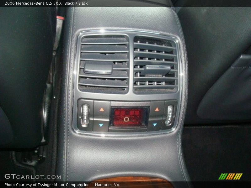 Black / Black 2006 Mercedes-Benz CLS 500