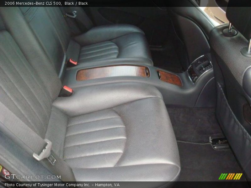 Black / Black 2006 Mercedes-Benz CLS 500