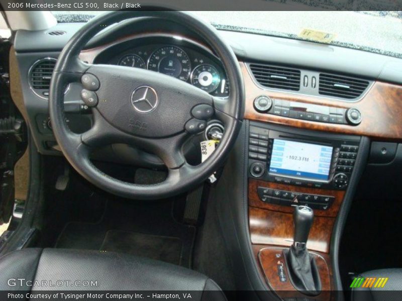 Black / Black 2006 Mercedes-Benz CLS 500