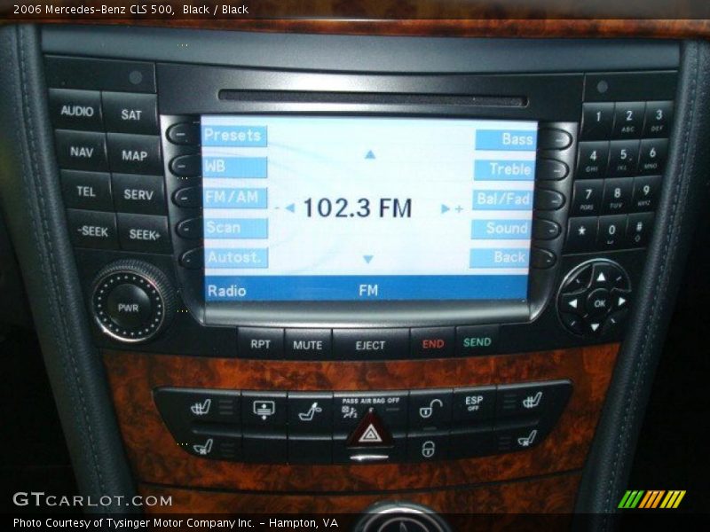 Black / Black 2006 Mercedes-Benz CLS 500