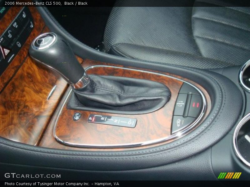 Black / Black 2006 Mercedes-Benz CLS 500