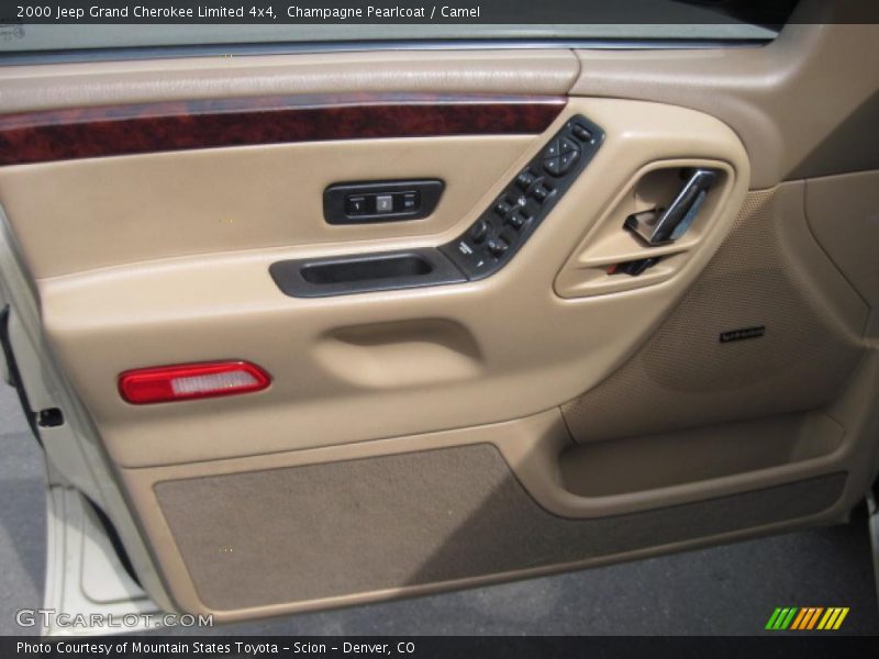 Champagne Pearlcoat / Camel 2000 Jeep Grand Cherokee Limited 4x4