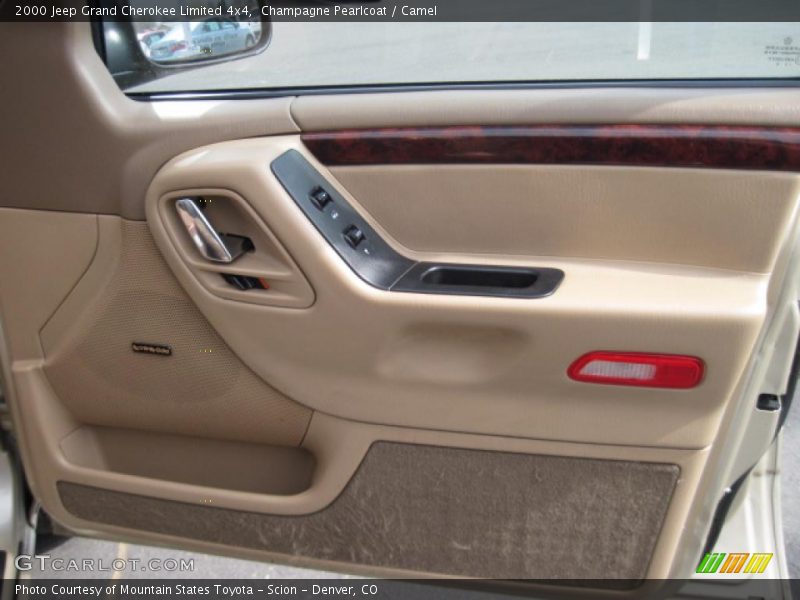 Champagne Pearlcoat / Camel 2000 Jeep Grand Cherokee Limited 4x4