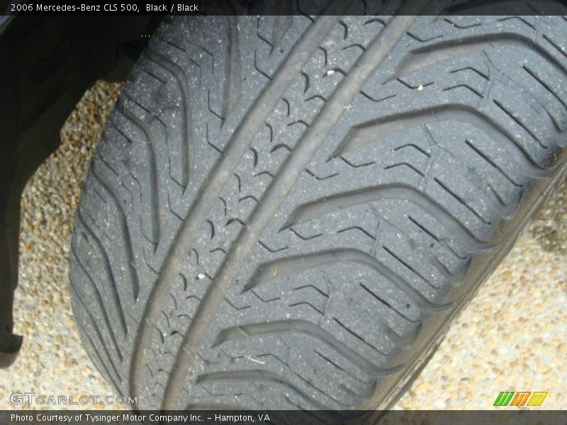 Black / Black 2006 Mercedes-Benz CLS 500