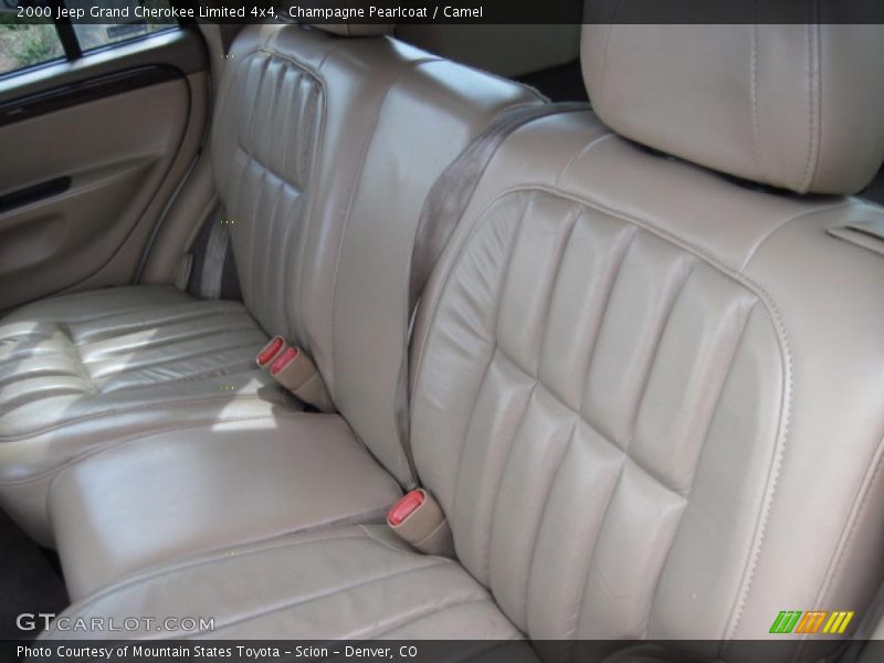 Champagne Pearlcoat / Camel 2000 Jeep Grand Cherokee Limited 4x4