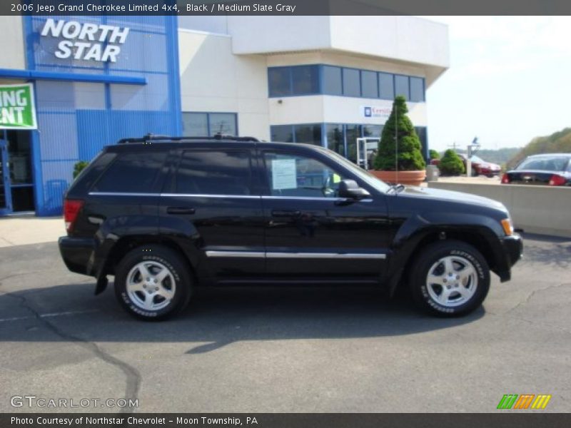 Black / Medium Slate Gray 2006 Jeep Grand Cherokee Limited 4x4