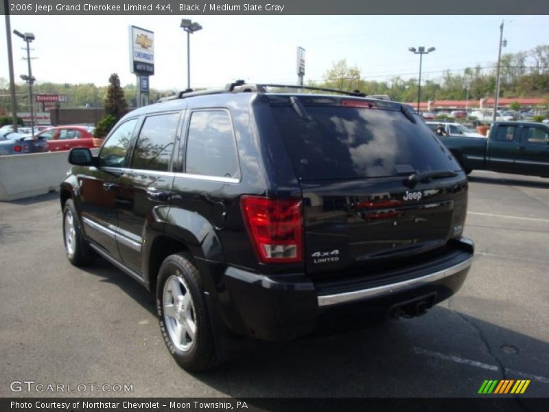 Black / Medium Slate Gray 2006 Jeep Grand Cherokee Limited 4x4
