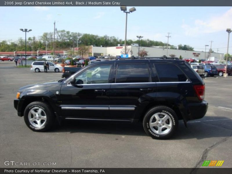 Black / Medium Slate Gray 2006 Jeep Grand Cherokee Limited 4x4