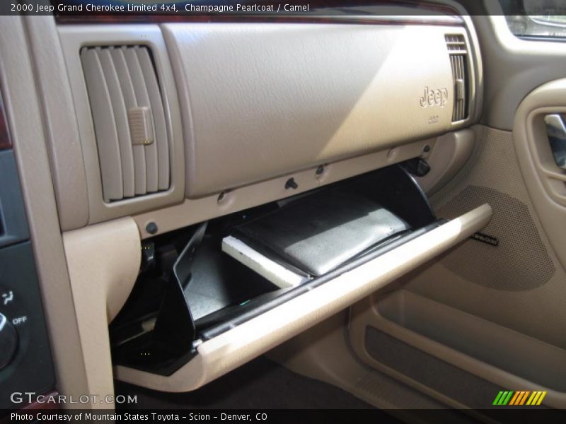 Champagne Pearlcoat / Camel 2000 Jeep Grand Cherokee Limited 4x4