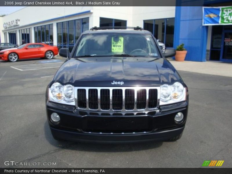 Black / Medium Slate Gray 2006 Jeep Grand Cherokee Limited 4x4