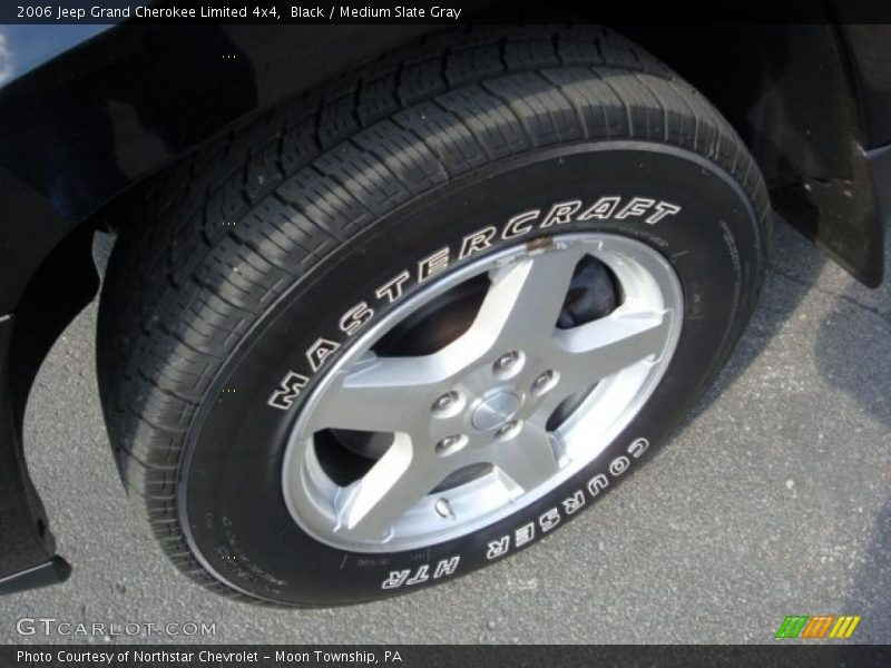 Black / Medium Slate Gray 2006 Jeep Grand Cherokee Limited 4x4