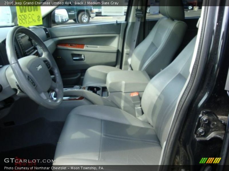 Black / Medium Slate Gray 2006 Jeep Grand Cherokee Limited 4x4