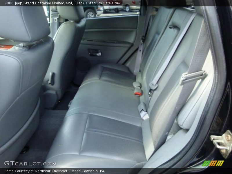 Black / Medium Slate Gray 2006 Jeep Grand Cherokee Limited 4x4