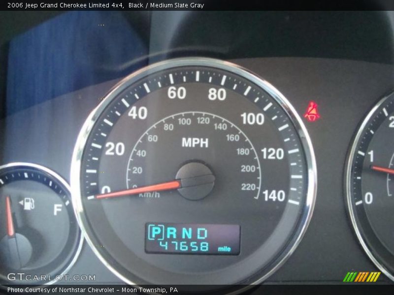 Black / Medium Slate Gray 2006 Jeep Grand Cherokee Limited 4x4