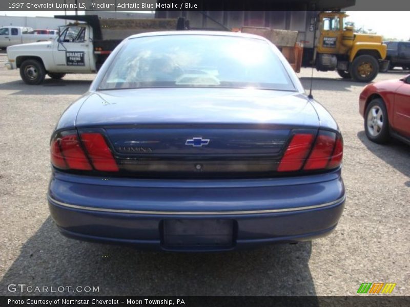 Medium Adriatic Blue Metallic / Blue 1997 Chevrolet Lumina LS