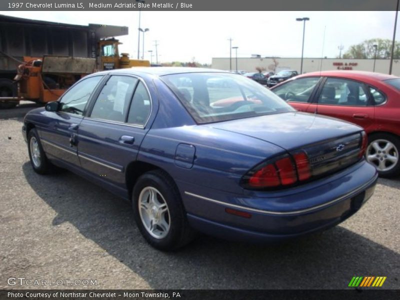 Medium Adriatic Blue Metallic / Blue 1997 Chevrolet Lumina LS