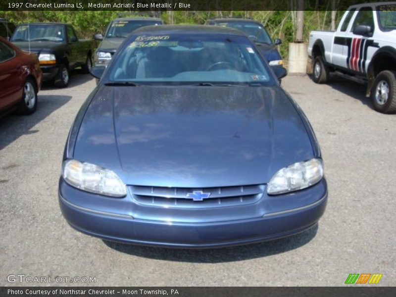 Medium Adriatic Blue Metallic / Blue 1997 Chevrolet Lumina LS
