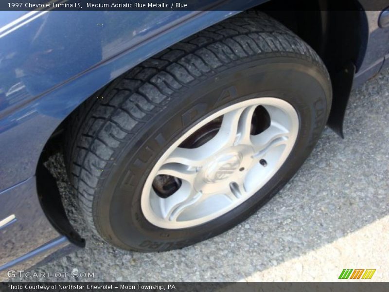 Medium Adriatic Blue Metallic / Blue 1997 Chevrolet Lumina LS