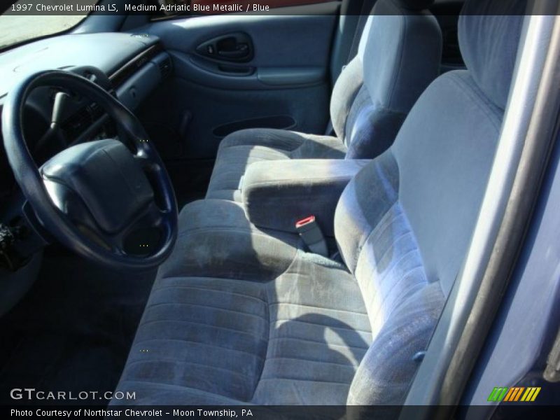 Medium Adriatic Blue Metallic / Blue 1997 Chevrolet Lumina LS