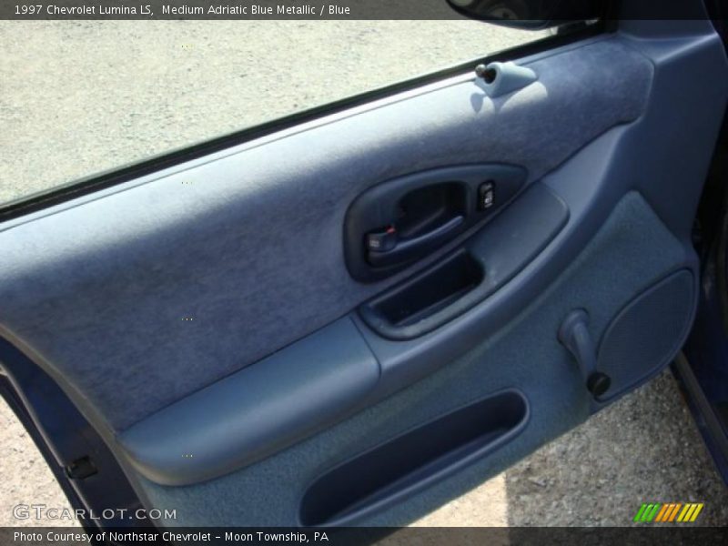 Medium Adriatic Blue Metallic / Blue 1997 Chevrolet Lumina LS