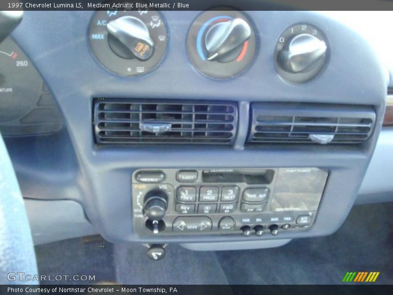 Medium Adriatic Blue Metallic / Blue 1997 Chevrolet Lumina LS