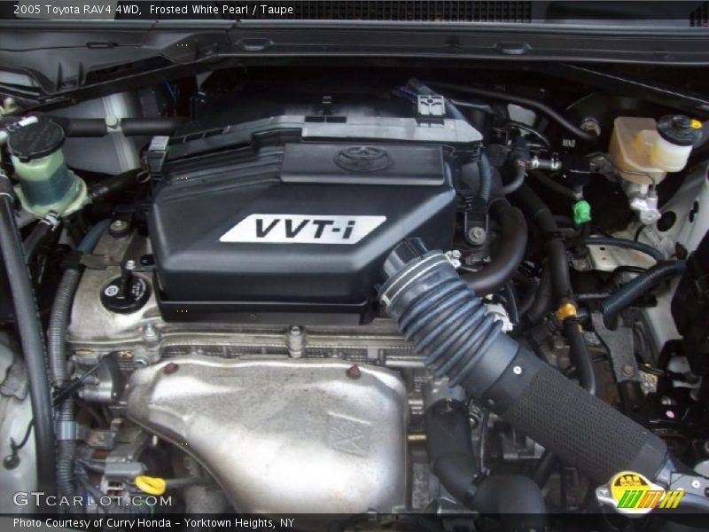 Frosted White Pearl / Taupe 2005 Toyota RAV4 4WD