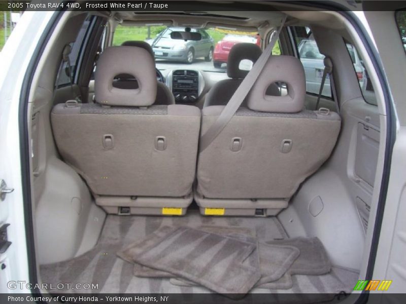 Frosted White Pearl / Taupe 2005 Toyota RAV4 4WD