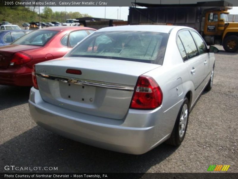 Galaxy Silver Metallic / Gray 2005 Chevrolet Malibu Sedan