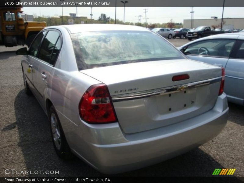 Galaxy Silver Metallic / Gray 2005 Chevrolet Malibu Sedan