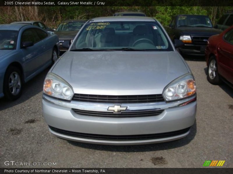 Galaxy Silver Metallic / Gray 2005 Chevrolet Malibu Sedan