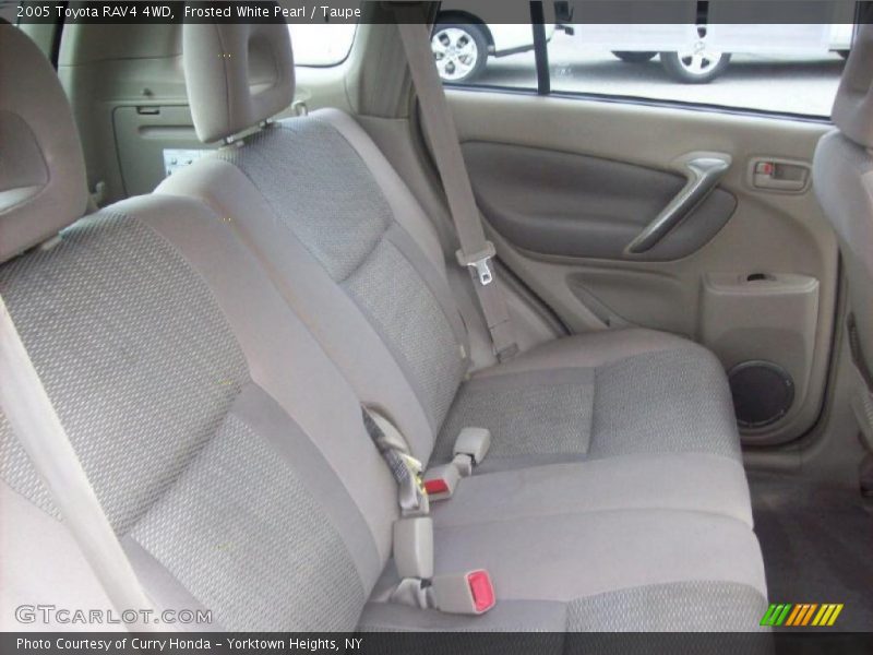 Frosted White Pearl / Taupe 2005 Toyota RAV4 4WD