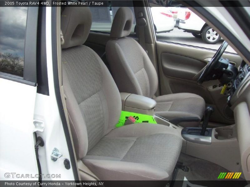 Frosted White Pearl / Taupe 2005 Toyota RAV4 4WD