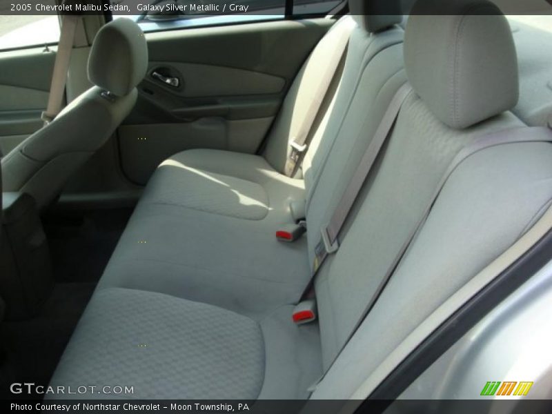 Galaxy Silver Metallic / Gray 2005 Chevrolet Malibu Sedan