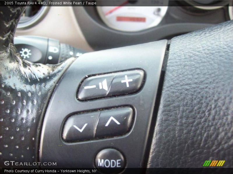 Frosted White Pearl / Taupe 2005 Toyota RAV4 4WD