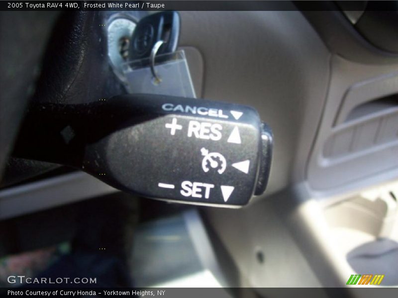 Frosted White Pearl / Taupe 2005 Toyota RAV4 4WD