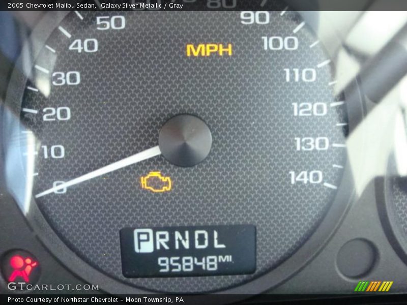 Galaxy Silver Metallic / Gray 2005 Chevrolet Malibu Sedan