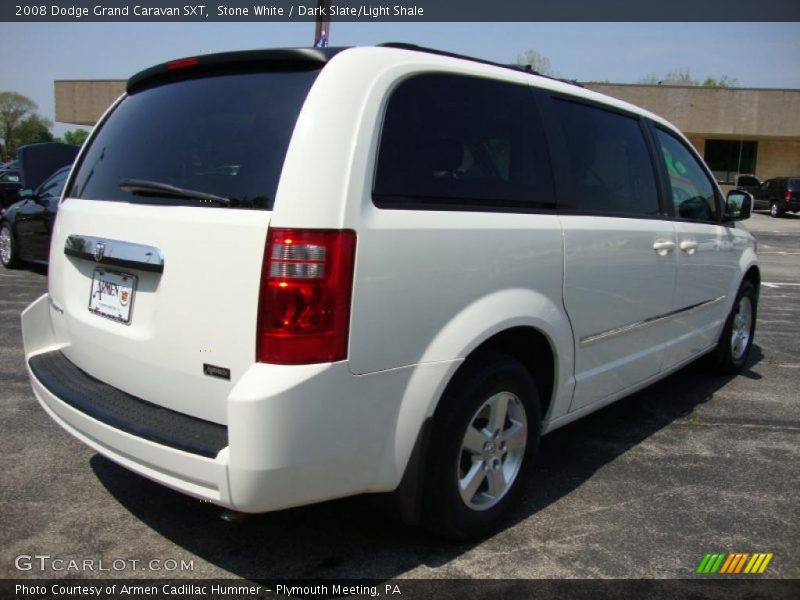 Stone White / Dark Slate/Light Shale 2008 Dodge Grand Caravan SXT