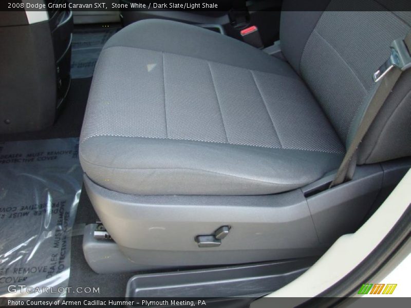 Stone White / Dark Slate/Light Shale 2008 Dodge Grand Caravan SXT