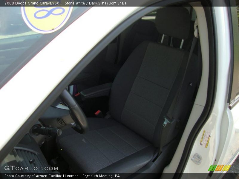 Stone White / Dark Slate/Light Shale 2008 Dodge Grand Caravan SXT