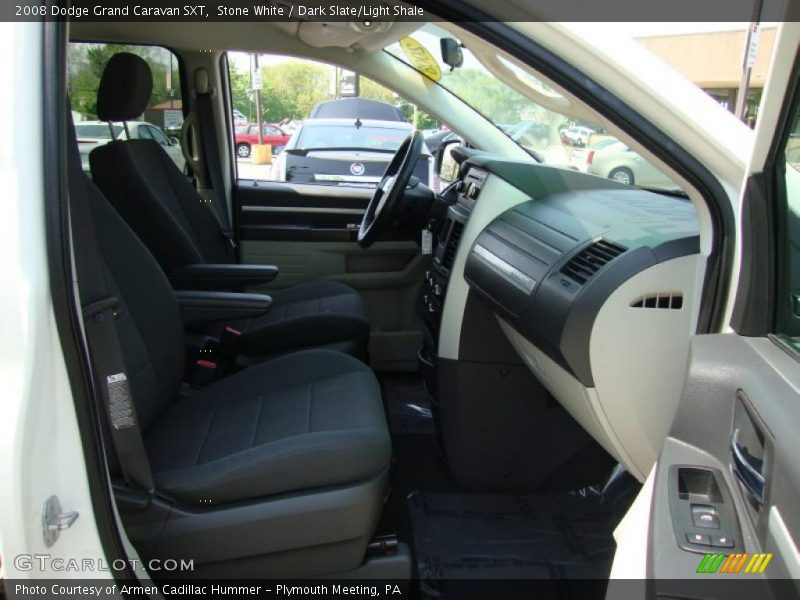 Stone White / Dark Slate/Light Shale 2008 Dodge Grand Caravan SXT