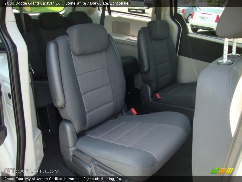 Stone White / Dark Slate/Light Shale 2008 Dodge Grand Caravan SXT