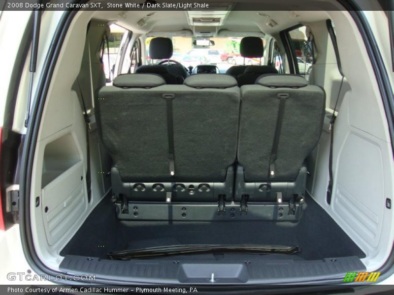 Stone White / Dark Slate/Light Shale 2008 Dodge Grand Caravan SXT