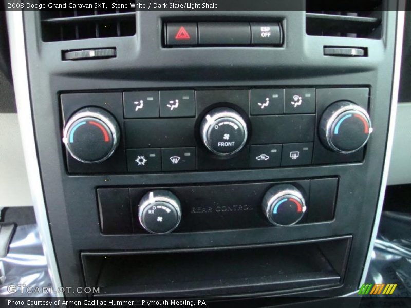 Stone White / Dark Slate/Light Shale 2008 Dodge Grand Caravan SXT