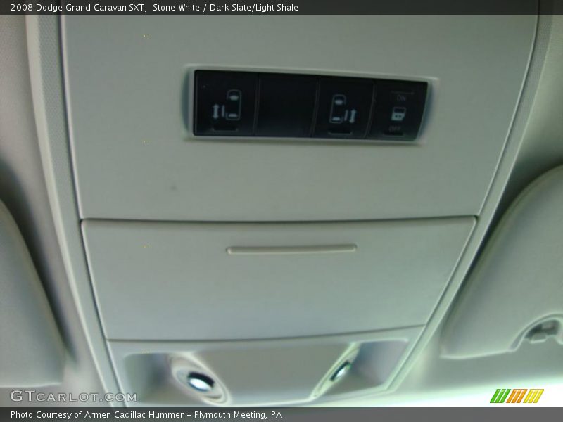 Stone White / Dark Slate/Light Shale 2008 Dodge Grand Caravan SXT
