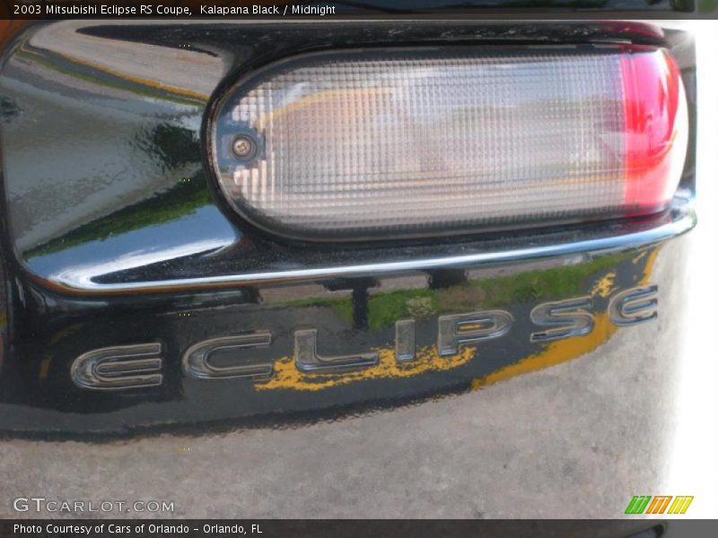 Kalapana Black / Midnight 2003 Mitsubishi Eclipse RS Coupe