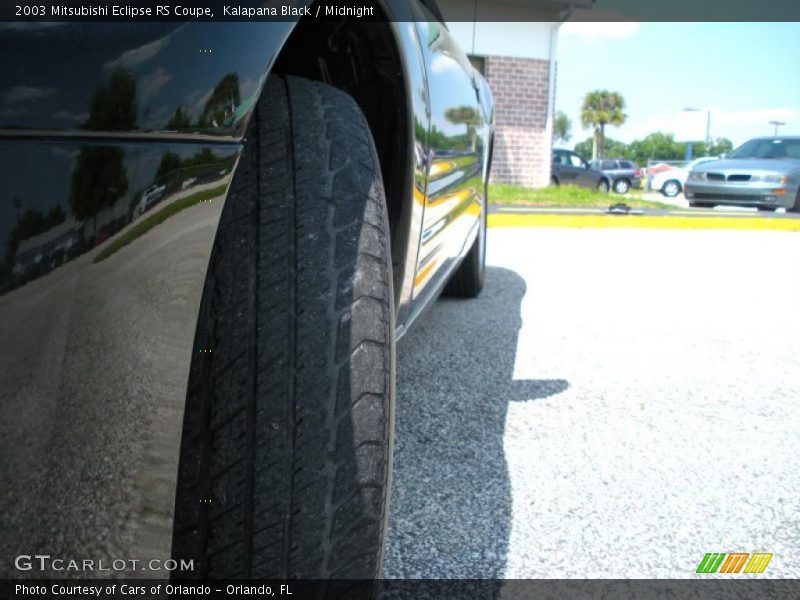 Kalapana Black / Midnight 2003 Mitsubishi Eclipse RS Coupe